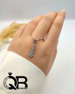 گردنبند نقره زنانه 4 دایره کشیده