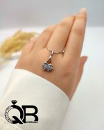 گردنبند نقره زنانه مدل گیلاس