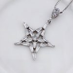 خرید | گردنبند نقره زنانه مدل ستاره