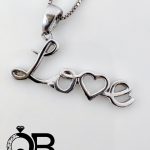 گردنبند نقره زنانه و دخترانه LOVE