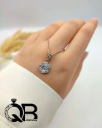 گردنبند نقره زنانه دایره ای