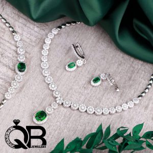 سرویس نقره با عیار ۹۲۵ و رادیوم شده نگین های ریز اتمی