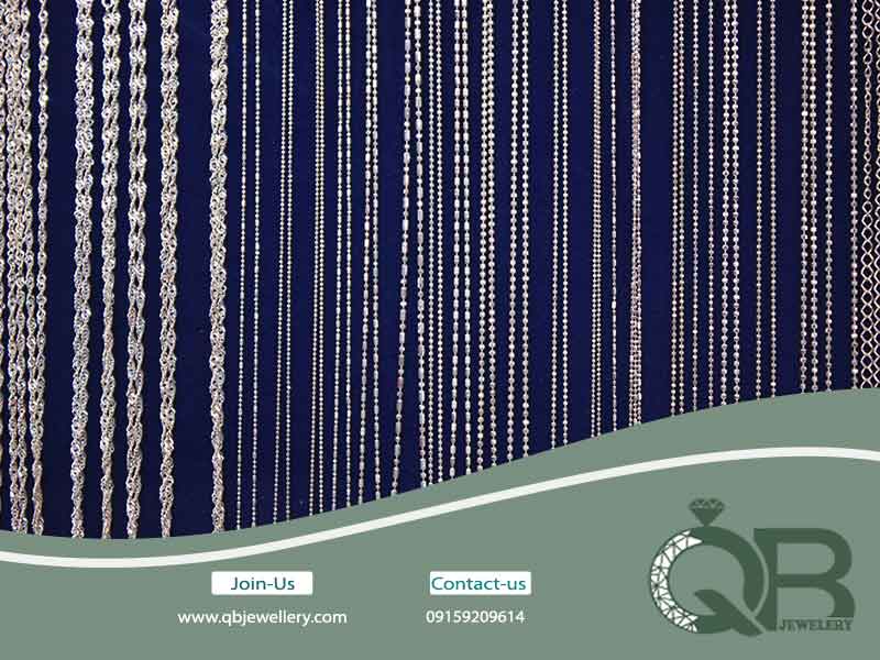 زنجیرهای نقره کلاسیک؛ قدیمی ترین مدل زنجیر