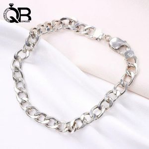 دستبند نقره مردانه کارتیر عیار 925