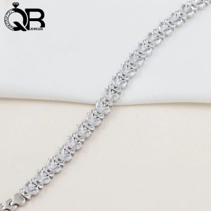 دستبند نقره زنانه عیار 925