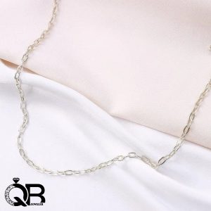 گردنبند نقره مردانه مدل دیپلمات‎
