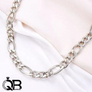 زنجیر نقره مردانه طرح لوفیگارو