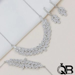 سرویس نقره عروس طرح گل گندمی عیار 925
