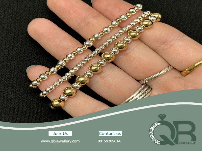 تغییر سایز در دستبندهای سنگی و مهره‌ای