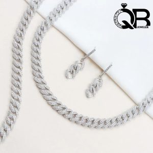 سرویس کارتیر جواهر تمام نقره عیار 925