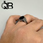 انگشتر مردانه اسپورت نقره با عیار ۹۲۵ 4