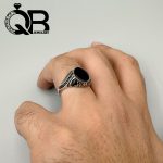انگشتر مردانه اسپورت نقره با عیار ۹۲۵ 5