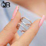 گوشواره نقره زنانه مدل قلب - تصویر 4