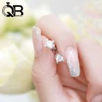 گوشواره نقره سوزنی کوچک و ریز مناسب خرید ارزان - تصویر 3