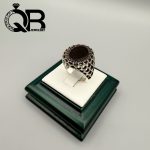 انگشتر تمام نقره امرالدکات فول نقره ۹۲