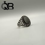 انگشتر تمام نقره امرالدکات فول نقره ۹۲ 2