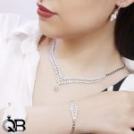 سرویس لایه ای فول نگین با گوشواره طرح انگور1