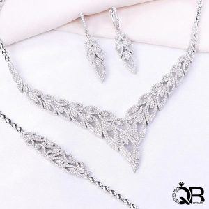 سرویس زنانه طرح برگ تراش