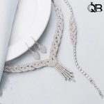 سرویس زنانه نگین دار طرح گره1