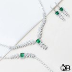 سرویس تراش با نگین زمرد