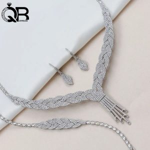 سرویس زنانه نگین دار طرح گره