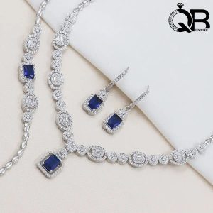 سرویس امرالدکات با نگین کبود