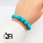 خرید دستبند فیروزه صنعتی مدل اسپرت زنانه و دخترانهA07 - تصویر 3