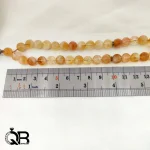 تسبیح سیترین اصل (سنگ ثروت) جذب انرژی مثبت و سلامتی A217
