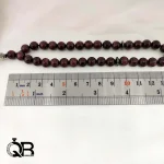 تسبیح گارنت سرخ اصل نمره ۸ نماد عشق و اعتماد‌به‌نفس A216