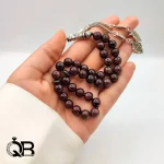 تسبیح گارنت سرخ اصل نمره ۸ نماد عشق و اعتماد‌به‌نفس A216