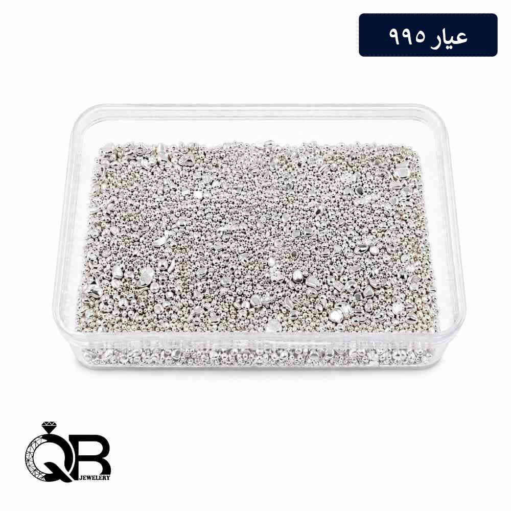 ساچمه نقره 1000 گرمی عیار 995