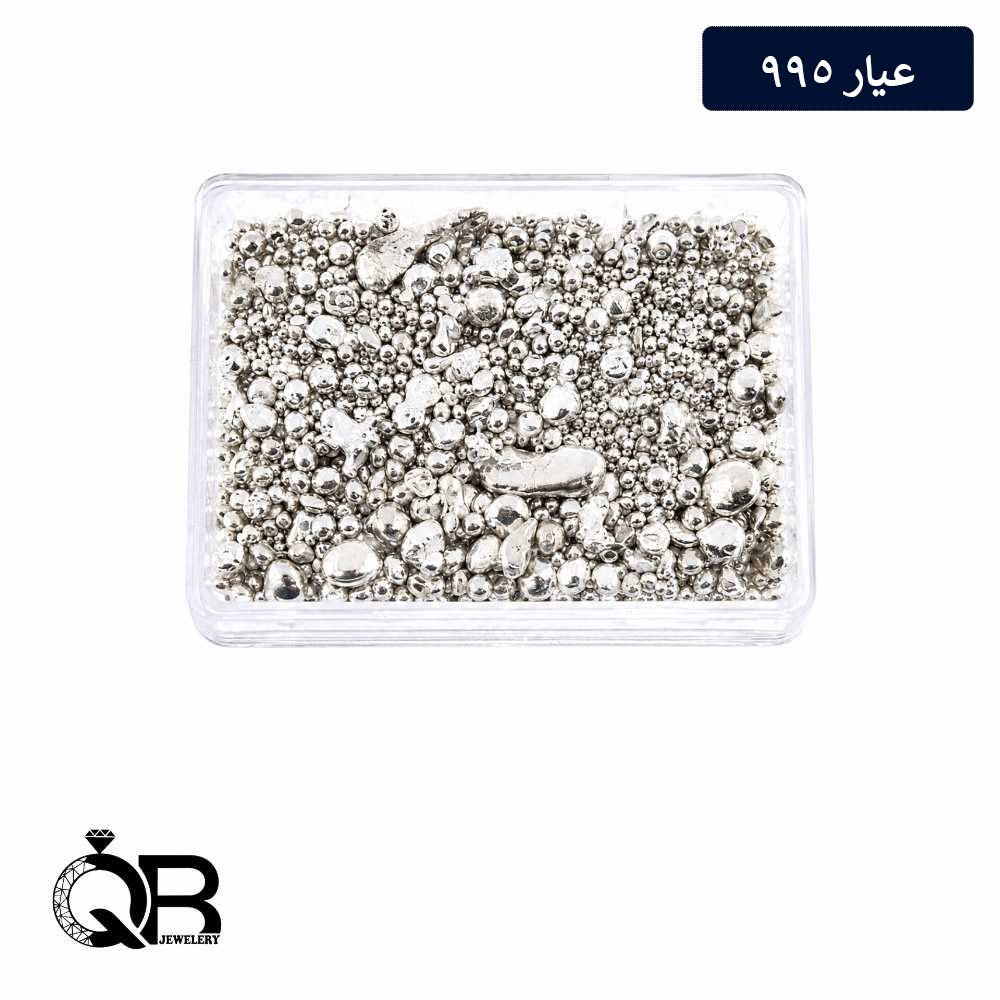 silver1-shot100g995 ساچمه نقره خام 100 گرمی عیار 995